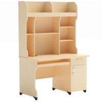 Bàn vi tính liền kệ sách ATB02